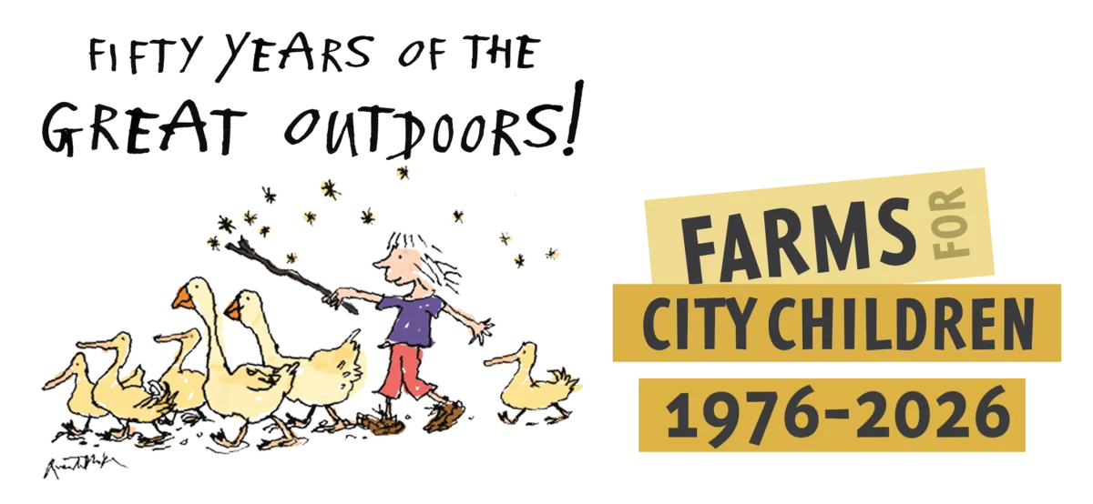 logo for 'Farms For City Children' charity